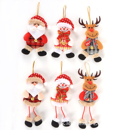 Christmas Decorations Small Gifts For Children Doll Ornaments